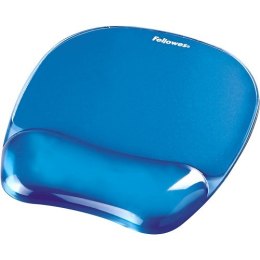 FELLOWES Fellowes CRYSTAL podkładka pod mysz i nadgarstek żelowa niebieska