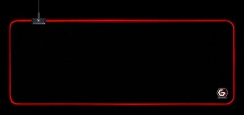 GEMBIRD PODKŁADKA POD MYSZ GAMING, Z EFEKTEM ŚWIETLNYM LED, CZARNA, ROZMIAR - L GEMBIRD PODKŁADKA POD MYSZ GAMING, Z EFEKTEM ŚWIETLNYM LED, CZARNA, ROZMIAR - L
