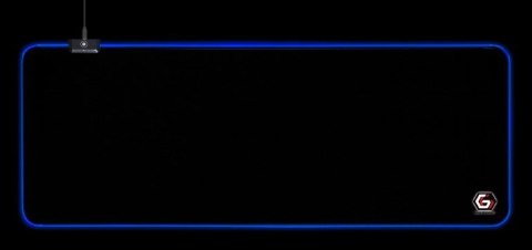 GEMBIRD PODKŁADKA POD MYSZ GAMING, Z EFEKTEM ŚWIETLNYM LED, CZARNA, ROZMIAR - L GEMBIRD PODKŁADKA POD MYSZ GAMING, Z EFEKTEM ŚWIETLNYM LED, CZARNA, ROZMIAR - L