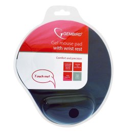 GEMBIRD Podkładka GEMBIRD żelowa MP-GEL-BK (240mm x 220mm)