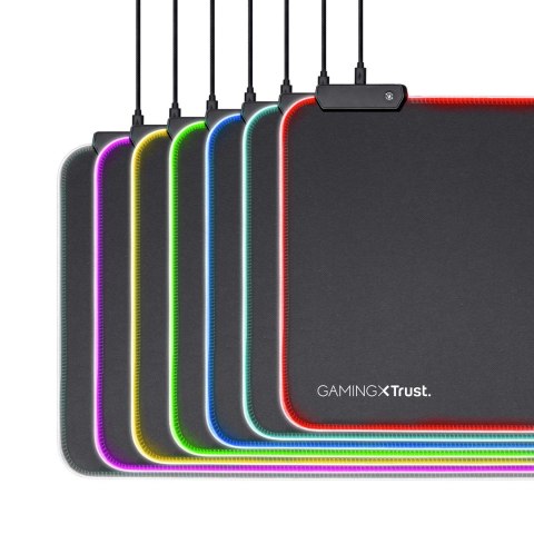 Podkładka pod mysz TRUST GXT764 GLIDE-FLEX RGB XXL Podkładka pod mysz TRUST GXT764 GLIDE-FLEX RGB XXL
