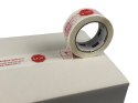 BESTPAK BSTech taśma klejąca z nadrukiem 48x100m "Ostrożnie szkło"
