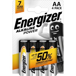 ENERGIZER ENERGIZER BATERIA ALKALINE POWER AA LR6 blister 4 szt.