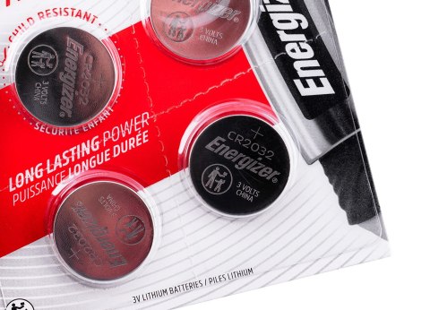 ENERGIZER BATERIA SPECJALISTYCZNA CR2032, 4 sztuki, 3V, ECO ENERGIZER BATERIA SPECJALISTYCZNA CR2032, 4 sztuki, 3V, ECO