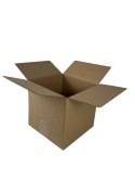 BESTPAK KARTON KLAPOWY, pudełko zrobione z tektury 3W 3 warstwowej, kolor szaro/brązowy, 350x250x80mm 380G/M2 20 SZTUK