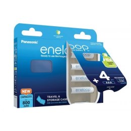 Panasonic PANASONIC ENELOOP AAA 800mAh 4 szt + box