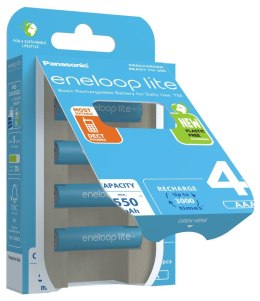 Panasonic PANASONIC ENELOOP LITE AAA 550mAh 4 szt