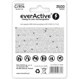 EverActive Zestaw akumulatorków everActive EVHRL14-3500 (3500mAh ; Ni-MH)