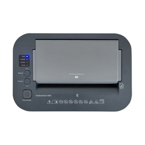 HP Niszczarka ONESHRED Auto 100CC, biało-szara HP Niszczarka ONESHRED Auto 100CC, biało-szara