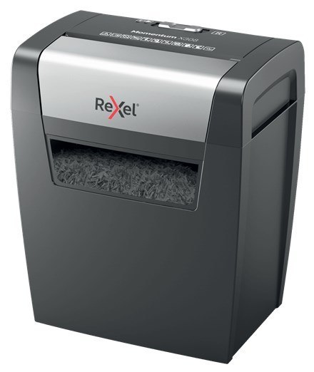 Rexel Niszczarka Momentum X308, 8 kartek, P-3, 15 l kosz, czarna Rexel Niszczarka Momentum X308, 8 kartek, P-3, 15 l kosz, czarna