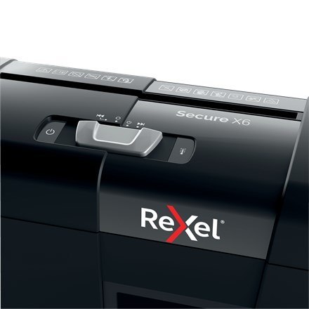Rexel Niszczarka Secure X6, (P-4), 6 kartek, 10 l kosz Rexel Niszczarka Secure X6, (P-4), 6 kartek, 10 l kosz