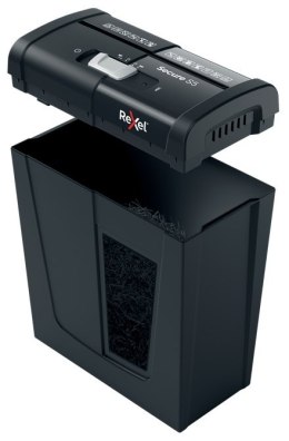 REXEL Rexel Niszczarka Secure S5, (P-2), 5 kartek, 10 l kosz