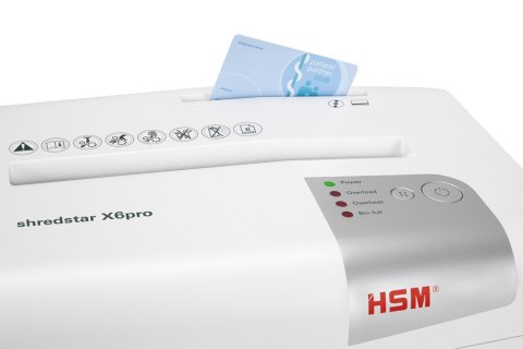 HSM Niszczarka Shredstar X6pro, 20L 2x15 mm (WYPRZEDAŻ)