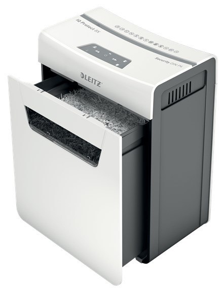 Leitz Niszczarka IQ Protect Premium 8X, P4, 8 kartek, 14 l kosz Leitz Niszczarka IQ Protect Premium 8X, P4, 8 kartek, 14 l kosz