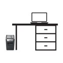 REXEL Rexel Niszczarka Momentum X312-SL Slimline, 12 kartek, 23 l kosz