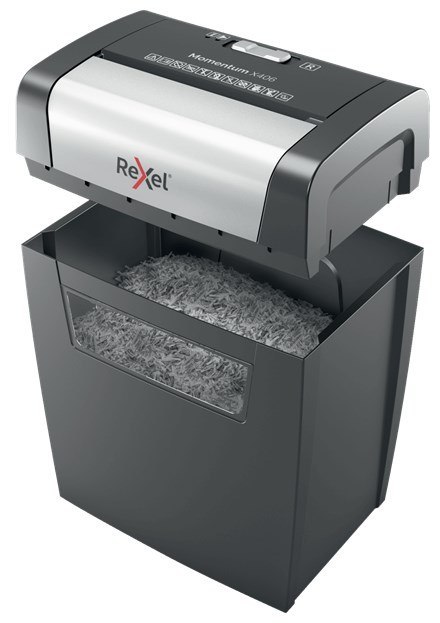 Rexel Niszczarka Momentum X406, 6 kartek, 15 l kosz Rexel Niszczarka Momentum X406, 6 kartek, 15 l kosz