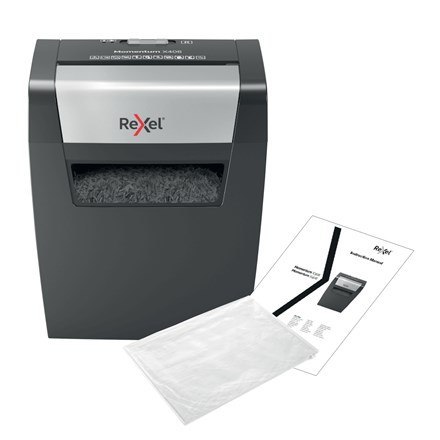 Rexel Niszczarka Momentum X406, 6 kartek, 15 l kosz Rexel Niszczarka Momentum X406, 6 kartek, 15 l kosz