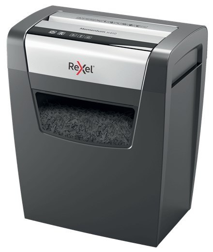 Rexel Niszczarka Momentum X410, 10 kartek, 23 l kosz Rexel Niszczarka Momentum X410, 10 kartek, 23 l kosz