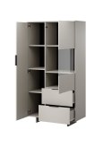 Cama MEBLE Witryna ALMA 90x41,5xH170 kaszmir