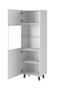 Cama MEBLE Witryna PAFOS 60x40x182 biały mat