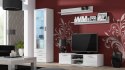 Cama MEBLE Witryna SOHO S1 biały/ biały połysk