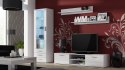Cama MEBLE Witryna SOHO S1 biały/ biały połysk