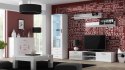 Cama MEBLE Witryna SOHO S1 biały/ biały połysk