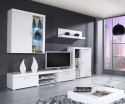 Cama MEBLE Witryna wisząca SAMBA (Unit 4) biały/biały połysk