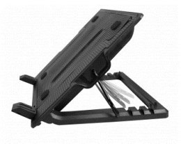 VAKOSS Podstawka chłodząca pod notebook VAKOSS LF-1860AL (17.x cala; 1 wentylator; HUB)