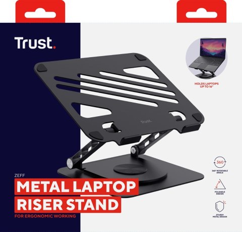 Podstawka pod laptopa Trust ZEFF METAL Black Podstawka pod laptopa Trust ZEFF METAL Black