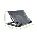 TECHly TECHLY PODSTAWKA CHŁODZĄCA WENTYLATOR POD LAPTOPA