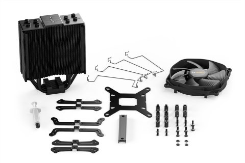 Wentylator komputerowy BE QUIET! DARK ROCK SLIM BK024 (AM2+, AM3+, AM4, FM1, FM2+, LGA 1150, LGA 1151, LGA 1155, LGA 1156, LGA 1 Wentylator komputerowy BE QUIET! DARK ROCK SLIM BK024 (AM2+, AM3+, AM4, FM1, FM2+, LGA 1150, LGA 1151, LGA 1155, LGA 1156, LGA 1