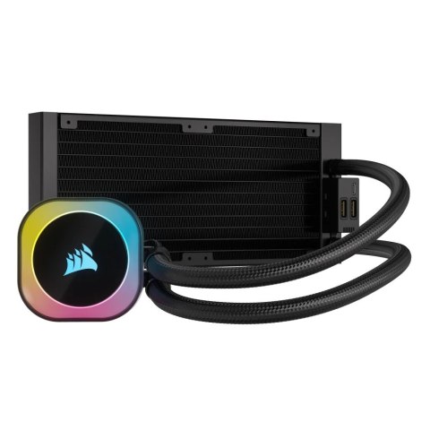 Chłodzenie wodne Corsair iCUE LINK H100i RGB Black Chłodzenie wodne Corsair iCUE LINK H100i RGB Black