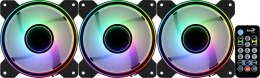 Aerocool Wentylator + Hub AEROCOOL PGS MIRAGE 12 ARGB PRO (3x120)