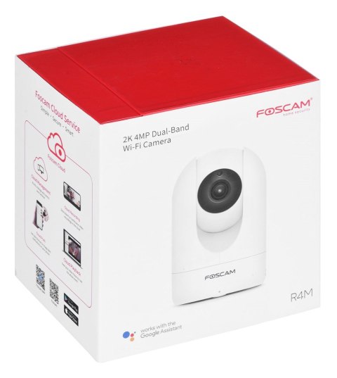 Kamera IP Wi-fi Foscam R4M INDOOR 4MP Biała Kamera IP Wi-fi Foscam R4M INDOOR 4MP Biała