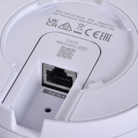 Kamera Ubiquti UniFi G5 Dome (UVC-G5-Dome) 4MP 2688 x 1512 (16:9) IPX4 IK08 Kamera Ubiquti UniFi G5 Dome (UVC-G5-Dome) 4MP 2688 x 1512 (16:9) IPX4 IK08
