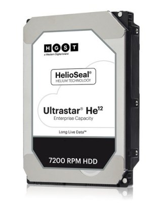 Dysk serwerowy HDD Western Digital Ultrastar DC HC520 (He12) HUH721212ALE600 (12 TB; 3.5"; SATA III) (WYPRZEDAŻ)