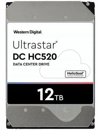 Dysk serwerowy HDD Western Digital Ultrastar DC HC520 (He12) HUH721212ALE600 (12 TB; 3.5"; SATA III) (WYPRZEDAŻ) Dysk serwerowy HDD Western Digital Ultrastar DC HC520 (He12) HUH721212ALE600 (12 TB; 3.5"; SATA III) (WYPRZEDAŻ)
