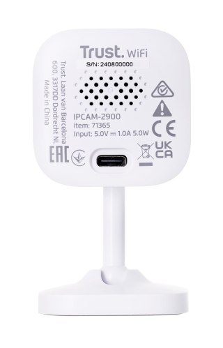 Kamera IP Trust IPCAM-2900 Indoor Wi-Fi White