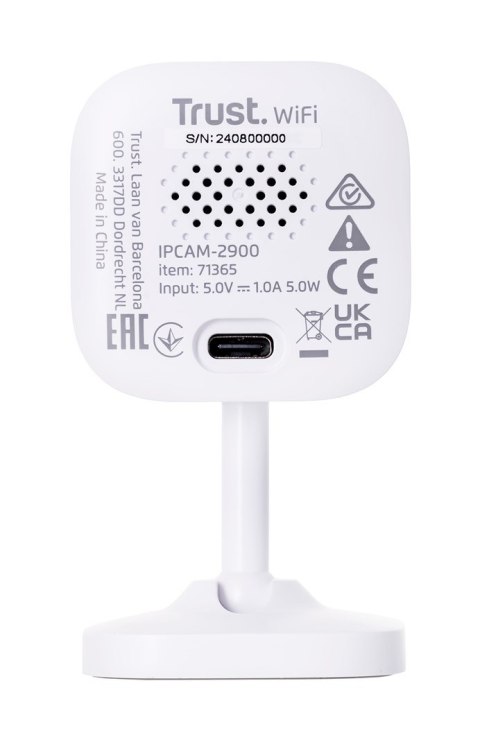 Kamera IP Trust IPCAM-2900 Indoor Wi-Fi White Kamera IP Trust IPCAM-2900 Indoor Wi-Fi White