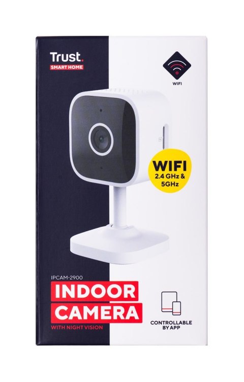Kamera IP Trust IPCAM-2900 Indoor Wi-Fi White Kamera IP Trust IPCAM-2900 Indoor Wi-Fi White