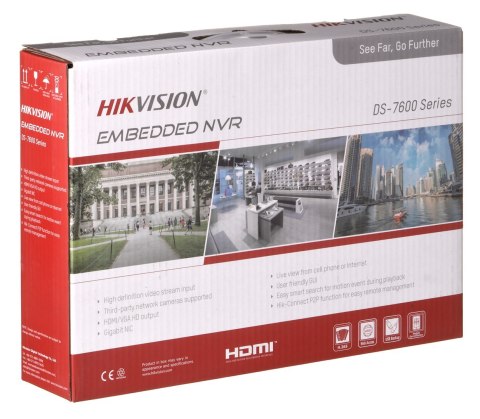 Rejestrator IP Hikvision DS-7604NI-K1(C) (WYPRZEDAŻ) Rejestrator IP Hikvision DS-7604NI-K1(C) (WYPRZEDAŻ)