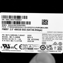 Samsung SemiConductor Dysk SSD Samsung PM897 480GB SATA 2.5