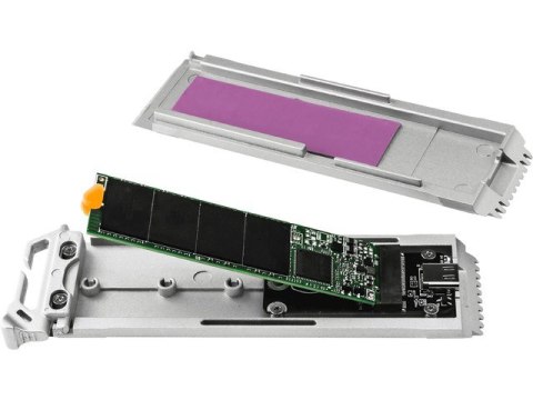 COOLER MASTER OBUDOWA NA DYSK ORACLE AIR M.2 NVME USB-C 3.1 GEN2 ALUMINIUM SOA010-ME-00 COOLER MASTER OBUDOWA NA DYSK ORACLE AIR M.2 NVME USB-C 3.1 GEN2 ALUMINIUM SOA010-ME-00