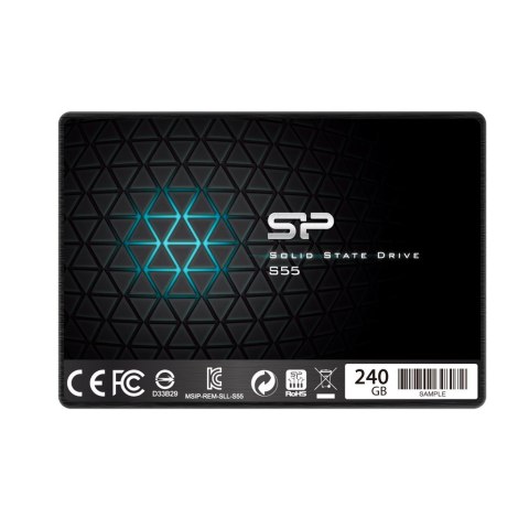 Dysk SSD Silicon Power S55 240GB 2,5" SATA III 550/450 MB/s (SP240GBSS3S55S25) Dysk SSD Silicon Power S55 240GB 2,5" SATA III 550/450 MB/s (SP240GBSS3S55S25)