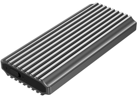 GEMBIRD OBUDOWA USB 3.1 NA DYSK M.2 NVME, RGB, ALUMINIOWA GEMBIRD OBUDOWA USB 3.1 NA DYSK M.2 NVME, RGB, ALUMINIOWA