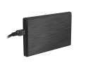 NATEC Obudowa na dysk NATEC Rhino NKZ-0275 (2.5"; USB 2.0; Aluminium; kolor czarny)