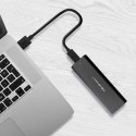 Qoltec QOLTEC OBUDOWA DO DYSKÓW KIESZEŃ M.2 SATA SSD | NGFF | USB TYP C