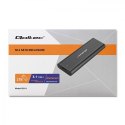 Qoltec QOLTEC OBUDOWA DO DYSKÓW KIESZEŃ M.2 SATA SSD | NGFF | USB TYP C