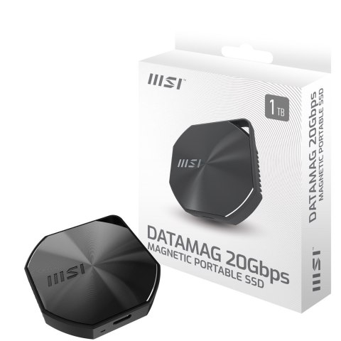 Dysk zewnętrzny SSD MSI DATAMAG 20Gbps 1TB Dysk zewnętrzny SSD MSI DATAMAG 20Gbps 1TB